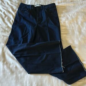 Frank and Eileen wide leg ankle Jean. Size 28 blue. NWT